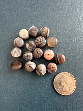 Vintage Semi Precious Stone Beads Bundle A